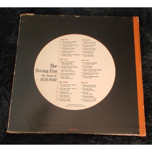 The Swing Era Music of 1939-1940 Real Dream Year LPs vinyl Book Time Life Record - Picture 2 of 10